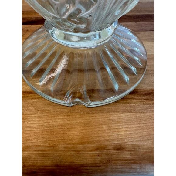 Vintage 1930s Jeannette Glass Iris and Herringbone‎ Pitcher | Depression Glass - Picture 5 of 7
